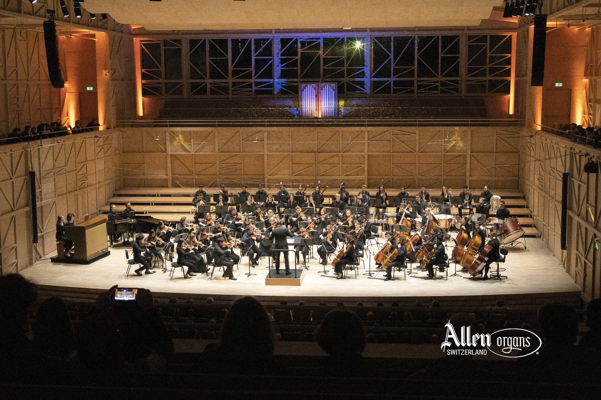 Location d'un orgue Allen pour le Grand Concert de l'HEMU de Lausanne