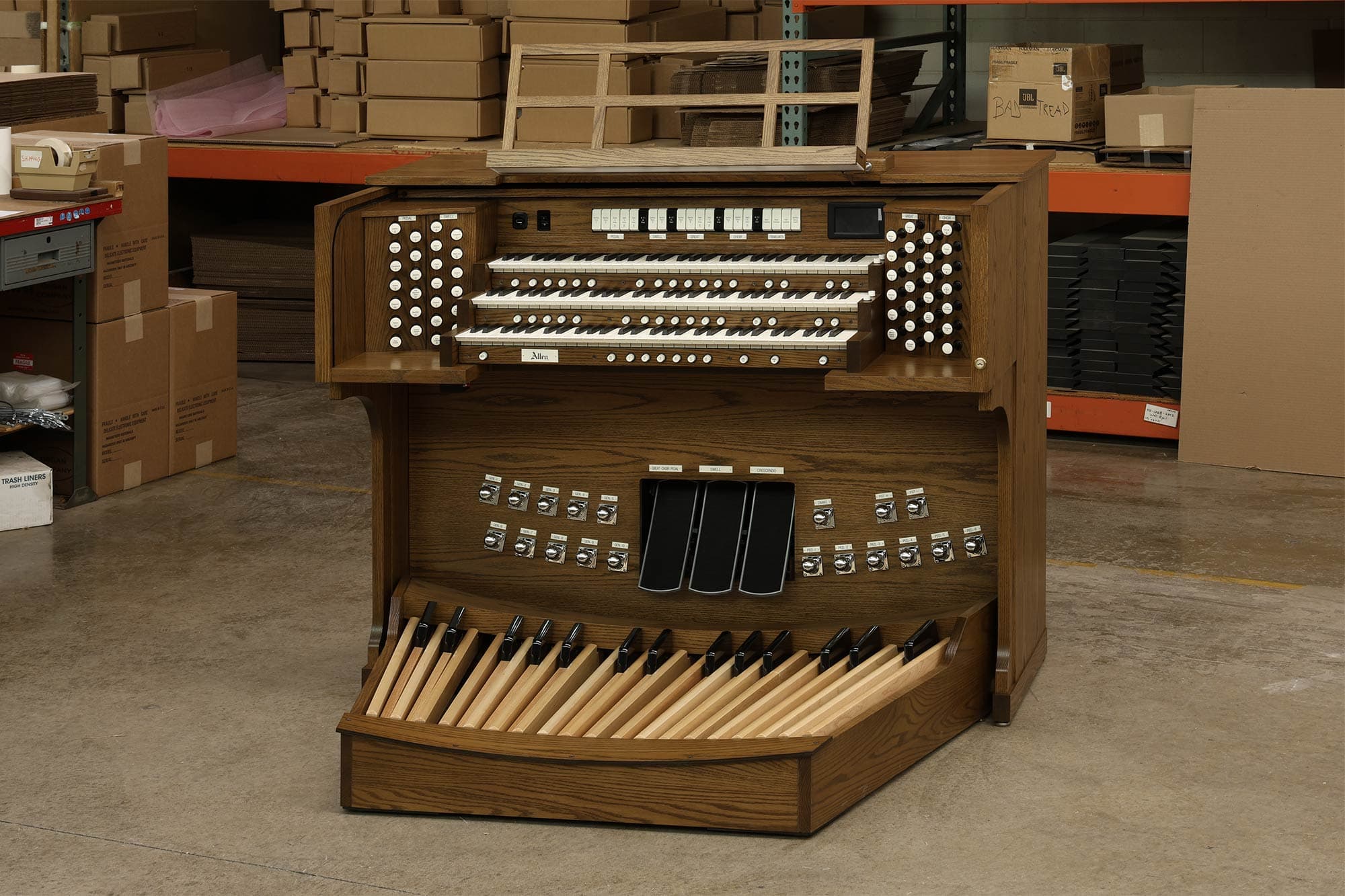 Orgue de la semaine — Allen 3 claviers sur mesure pour Minneapolis, Minnesota