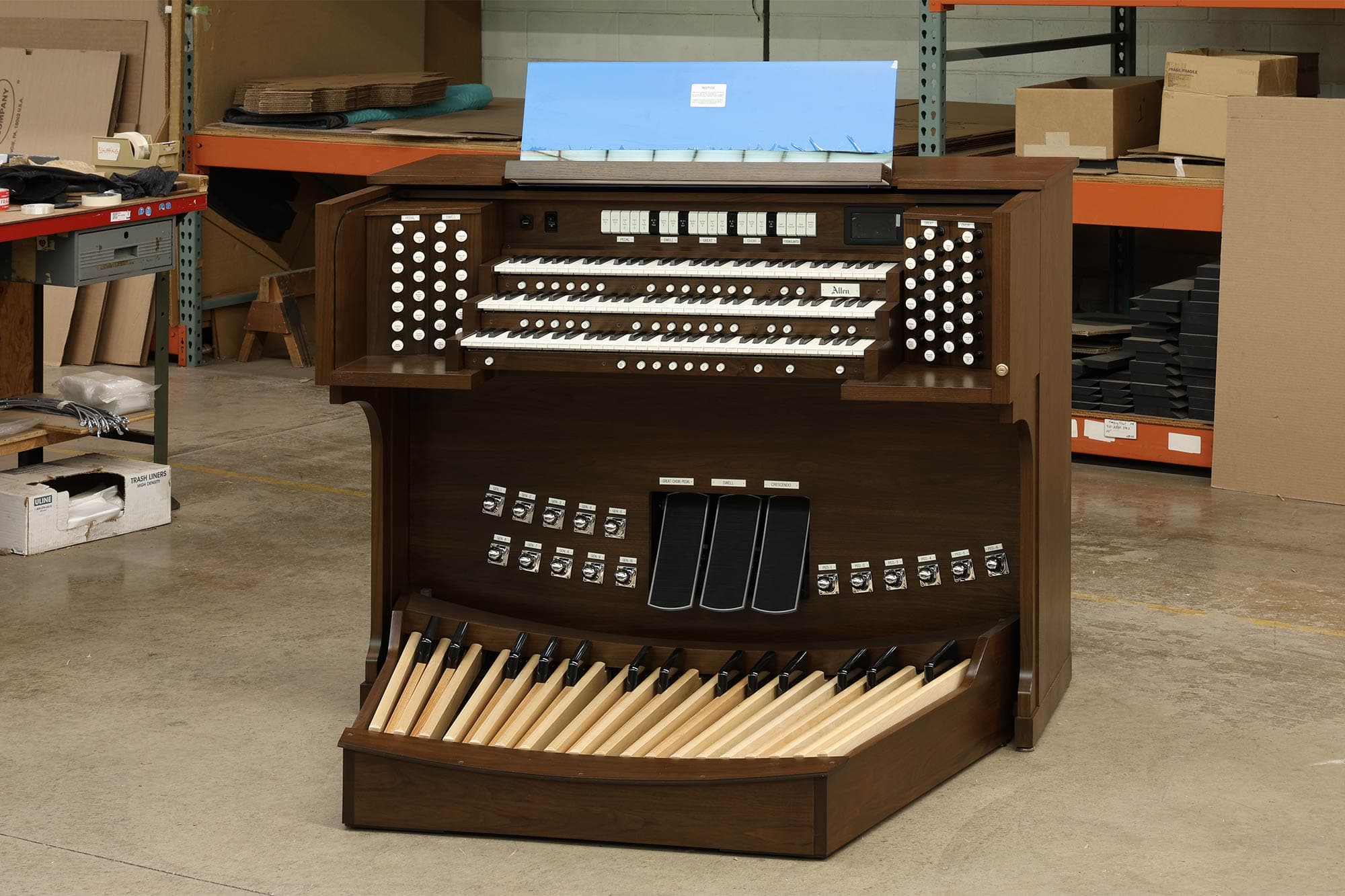 Orgue de la semaine — Allen 3 claviers pour Hanover, Pennsylvania
