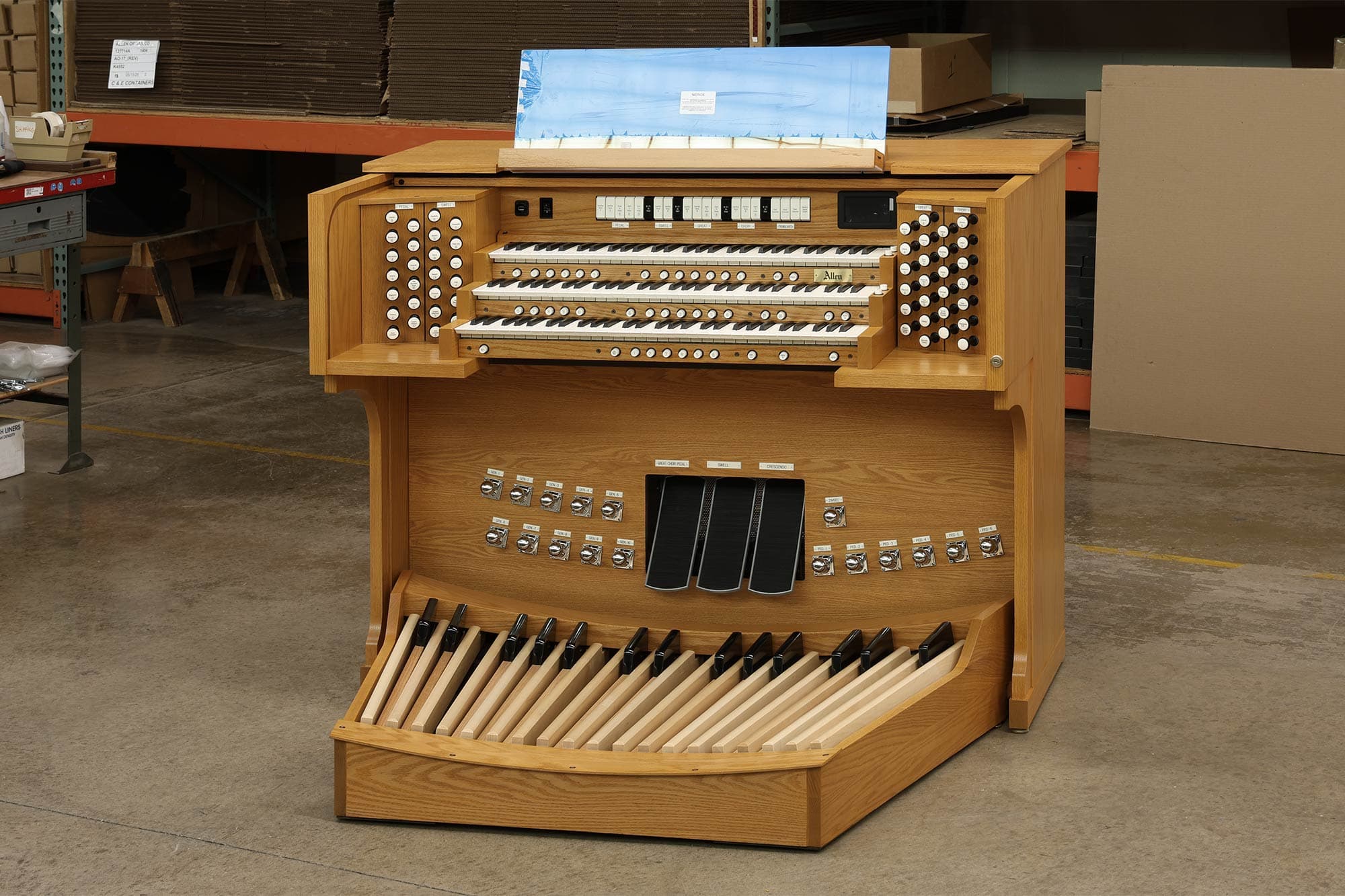 Orgue de la semaine — Allen 3 claviers sur mesure pour Plymouth, Minnesota