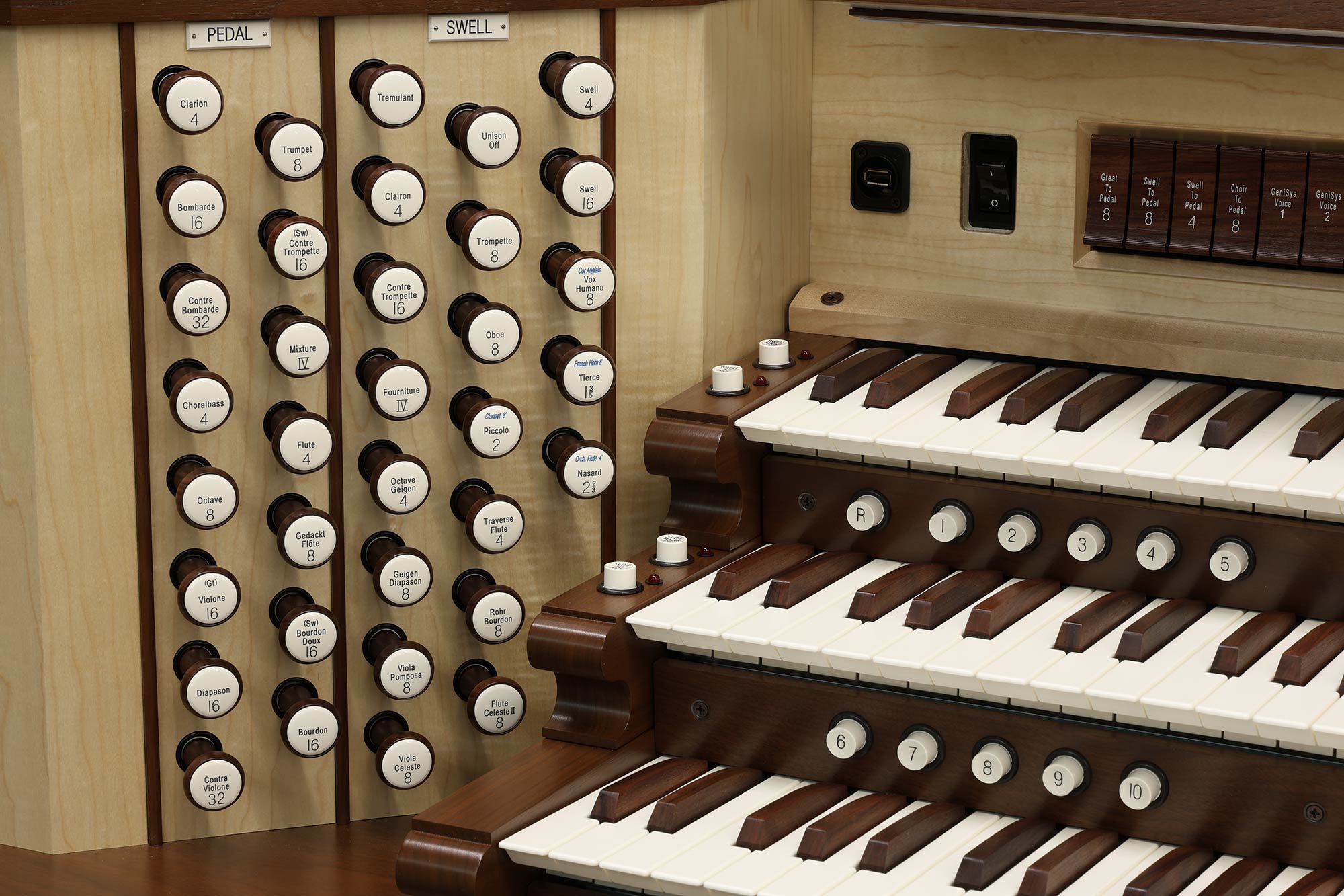 Orgue Allen San Marcos vue 2