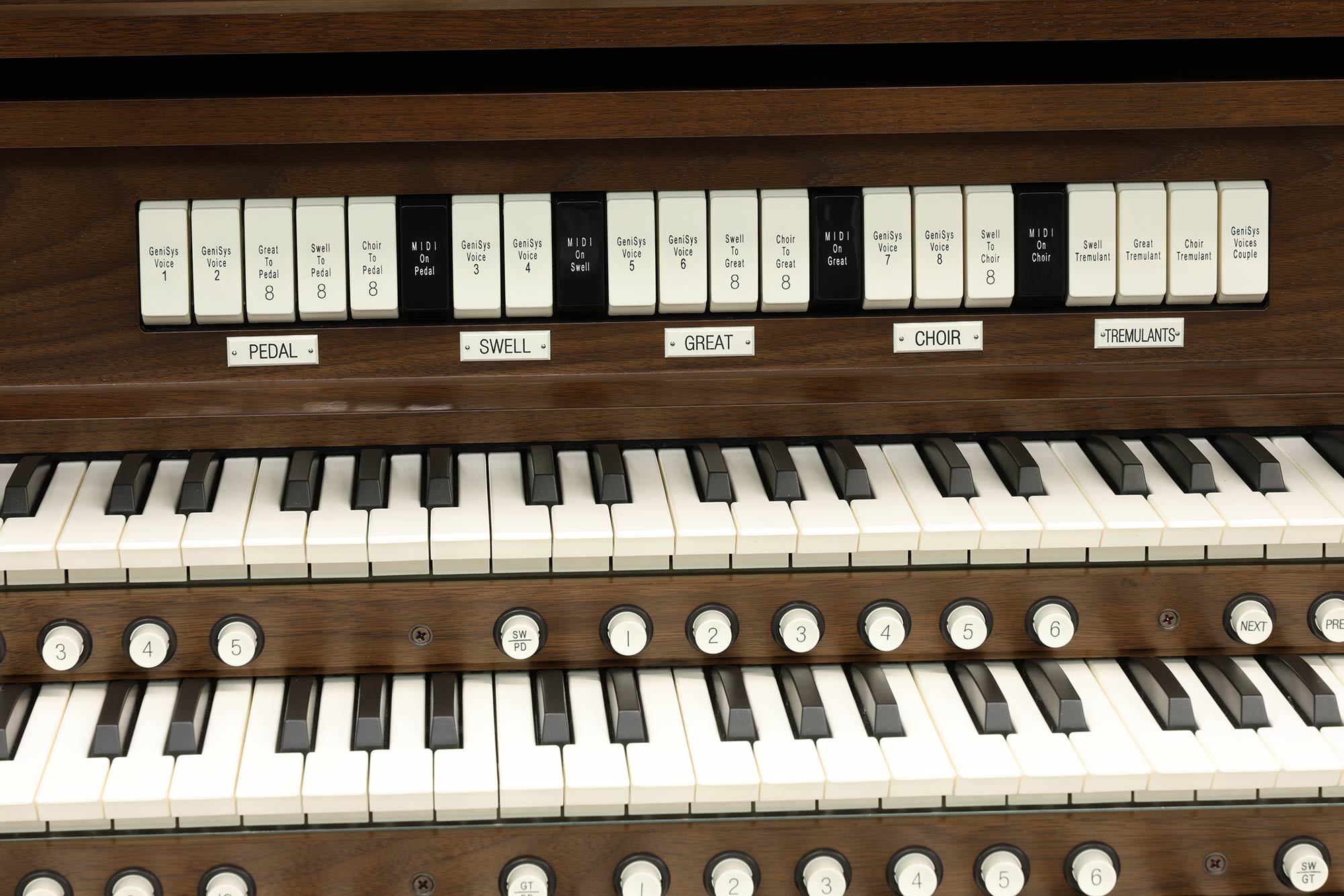 Orgue Allen Bancroft vue 3