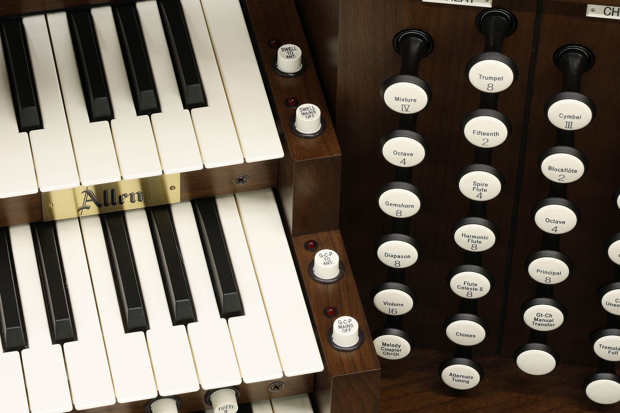 Orgue Allen Bancroft vue 5