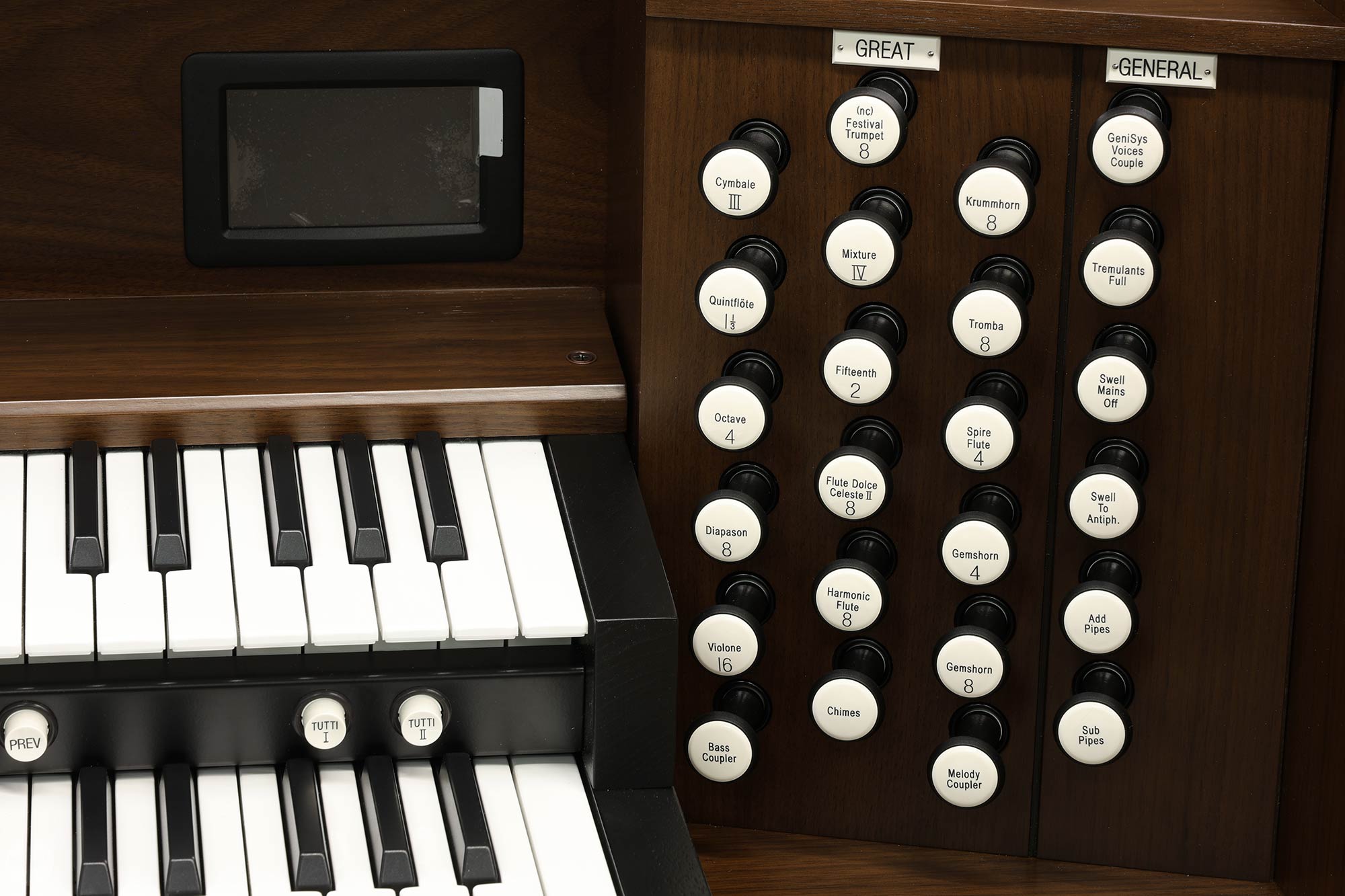 Allen 2 claviers sur mesure avec tuyaux Memphis, Tennessee, vue 4