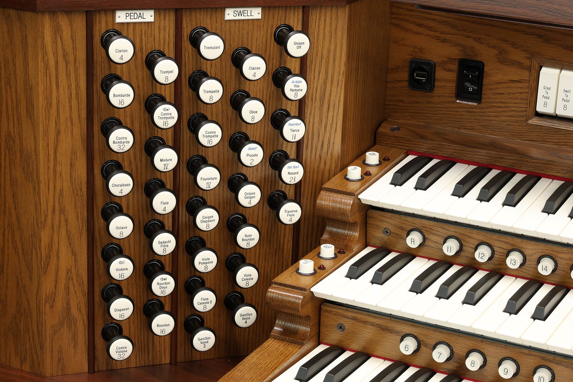 Allen 3 claviers Designer Series Greendale, Wisconsin, vue 2