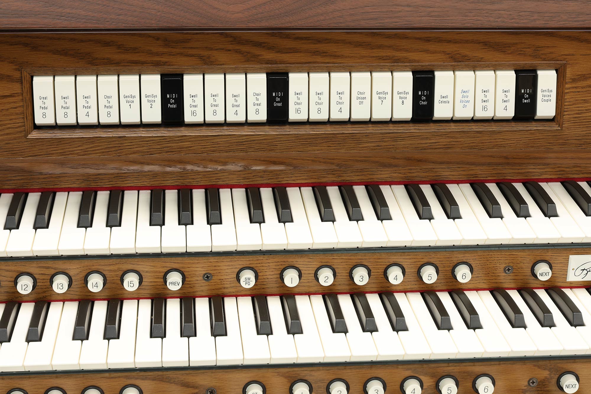 Allen 3 claviers Designer Series Greendale, Wisconsin, vue 3