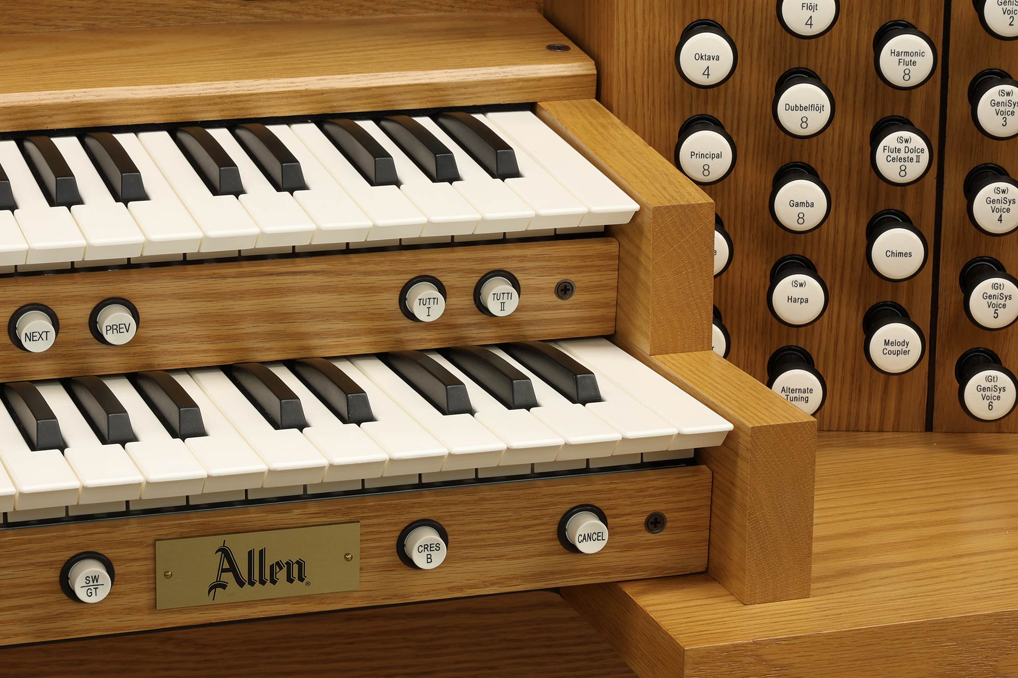 Allen 2 claviers sur mesure Gislaved, Suède, vue 5