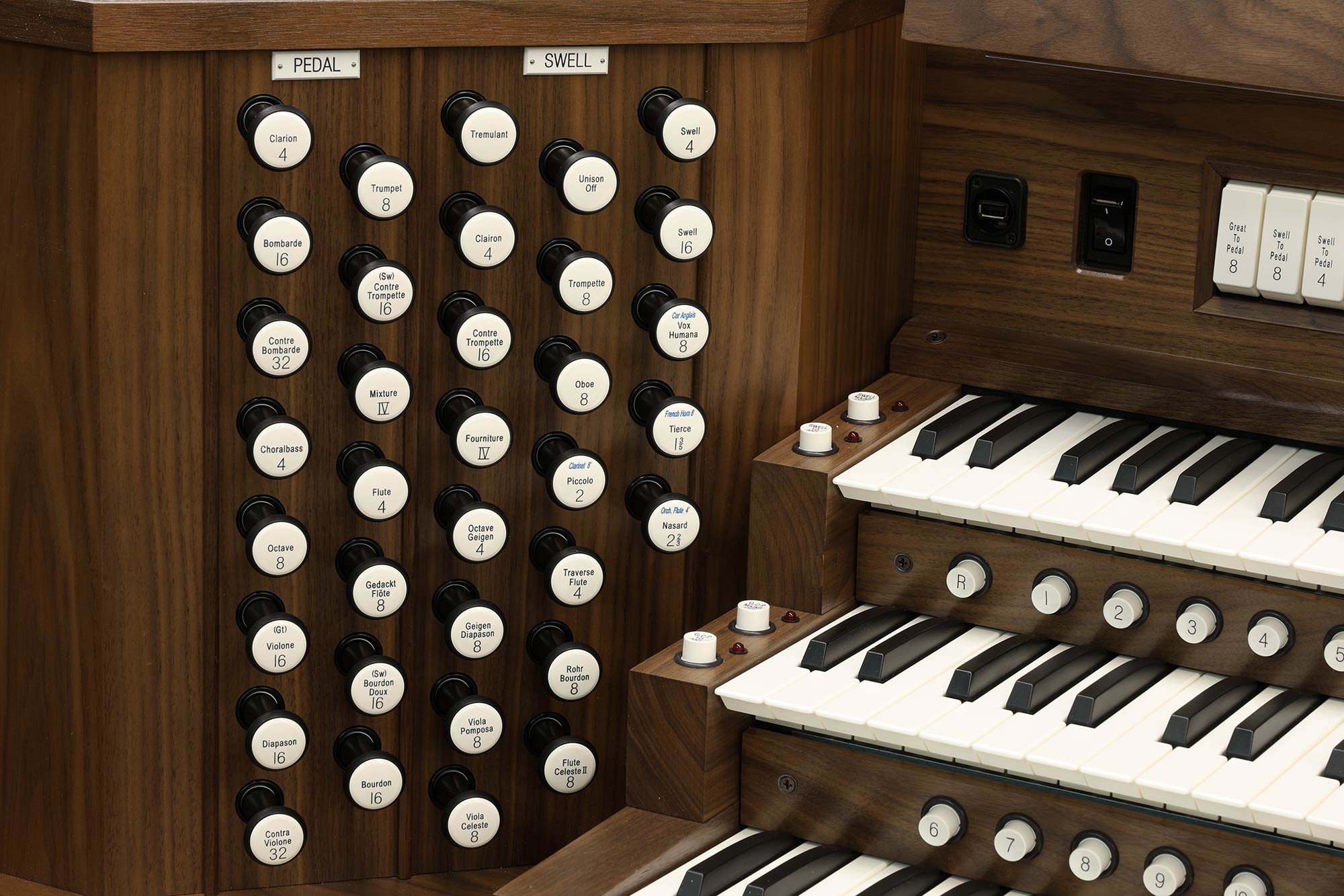 Allen 3 claviers sur mesure Bloomington, Illinois, vue 2
