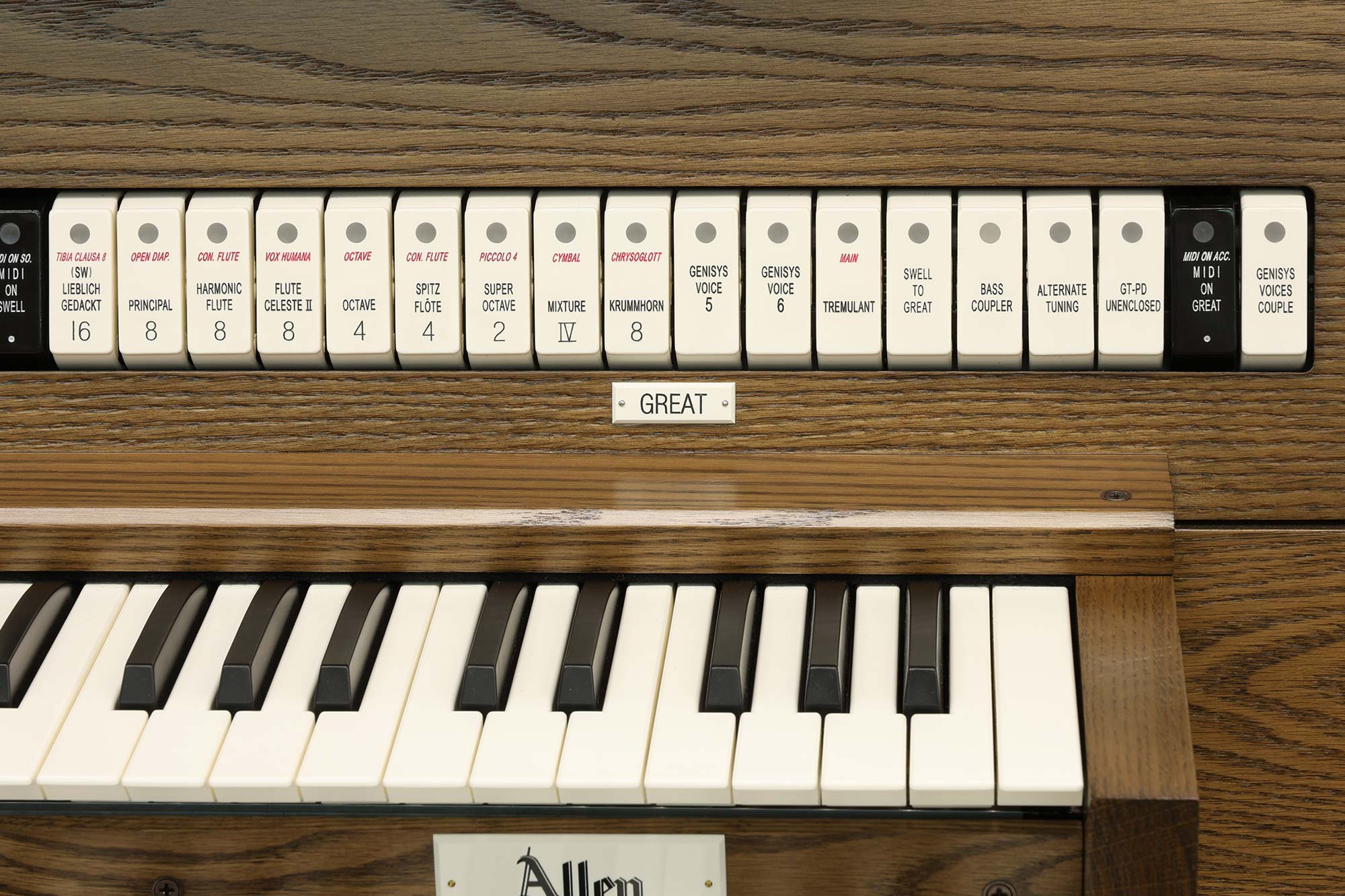 Allen 2 claviers d'étude Milwaukee, Wisconsin, vue 4