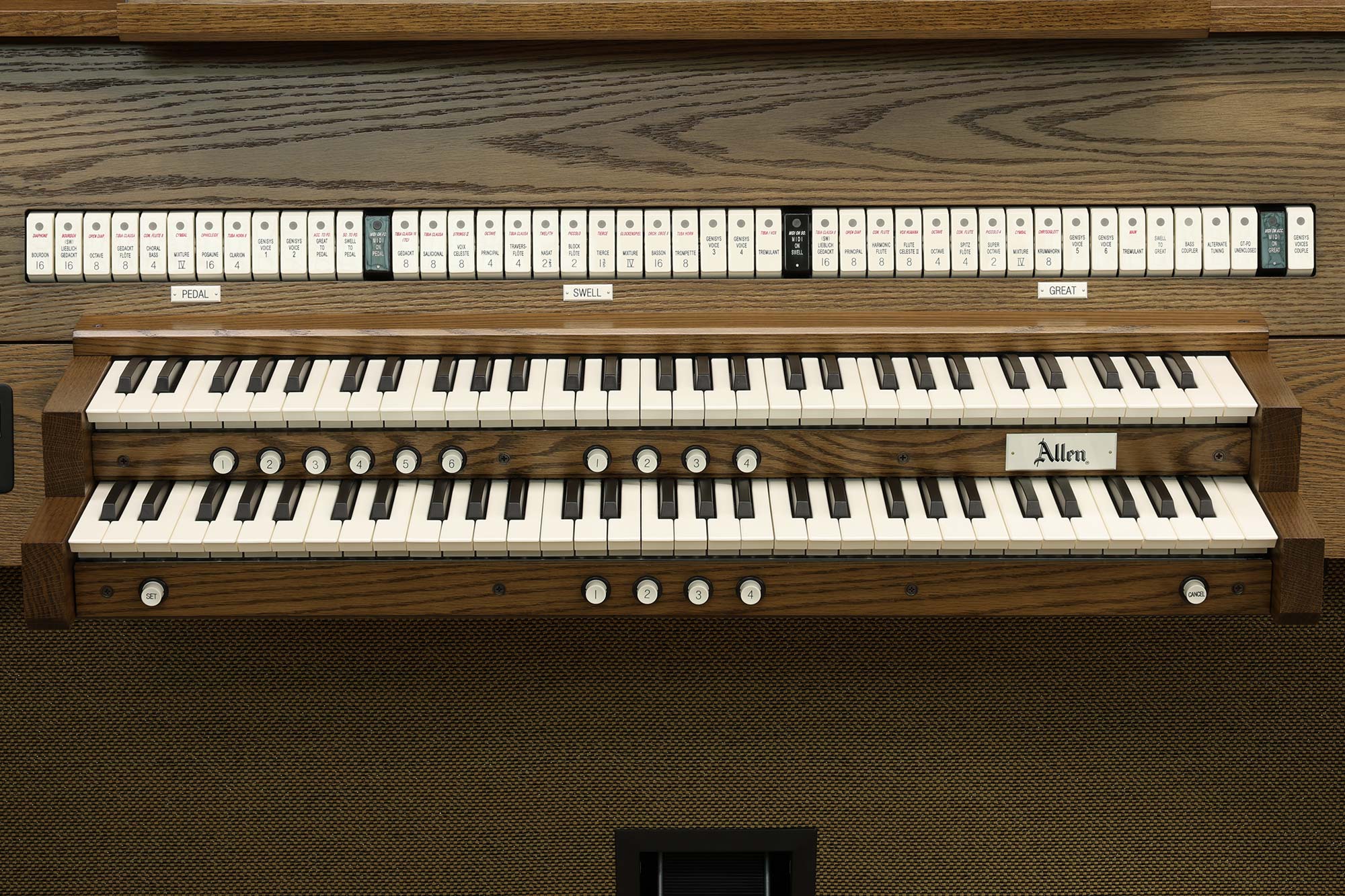 Allen 2 claviers d'étude Milwaukee, Wisconsin, vue 5