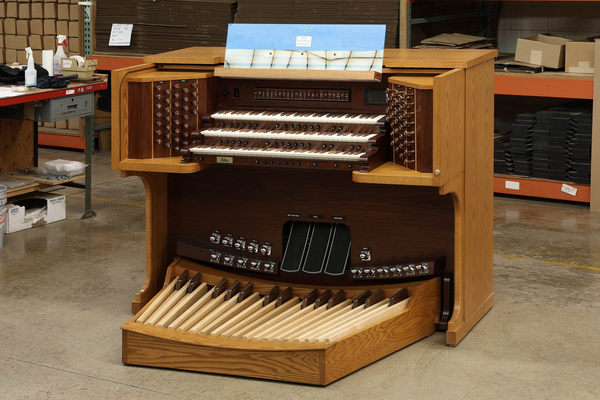 Allen 3 claviers sur mesure Holidaysburg, Pennsylvania, vue 1