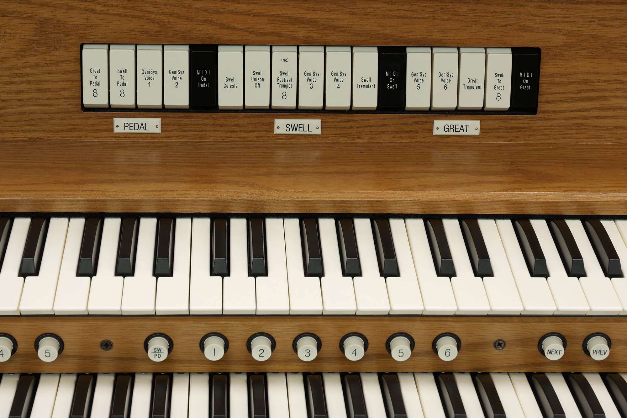 Allen 2 claviers Rochester, New York, vue 3