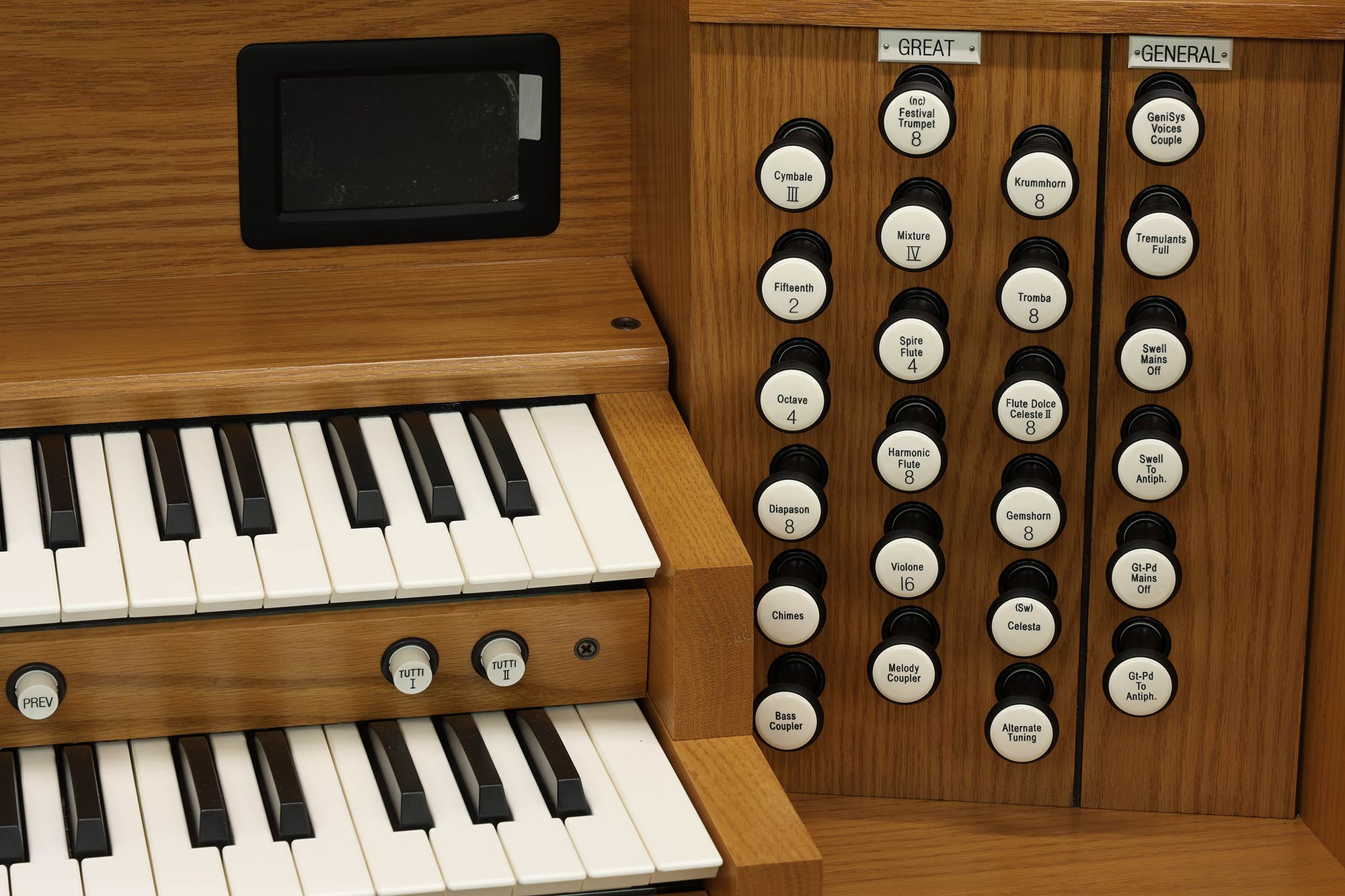 Allen 2 claviers Rochester, New York, vue 4