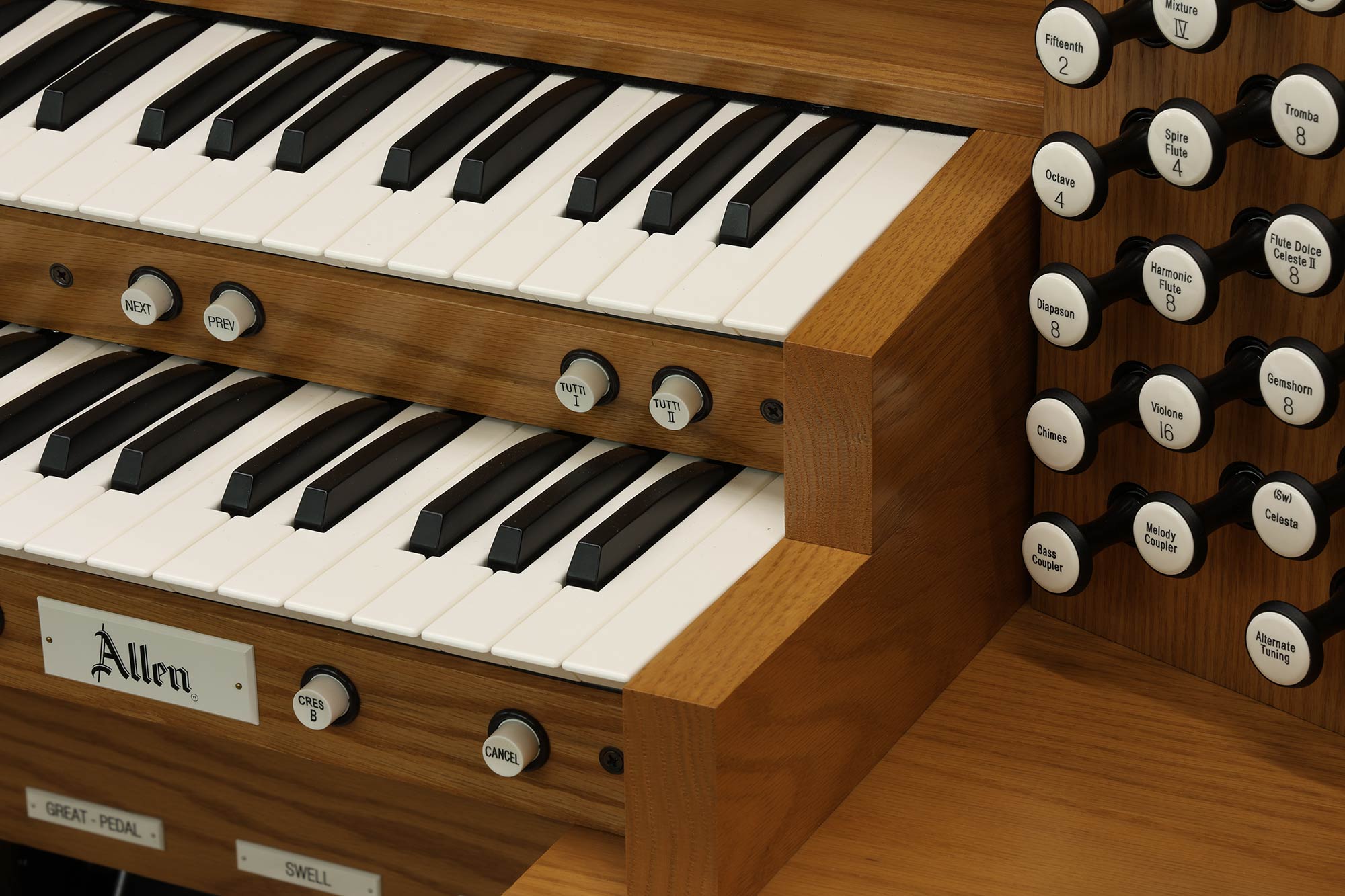 Allen 2 claviers Rochester, New York, vue 5