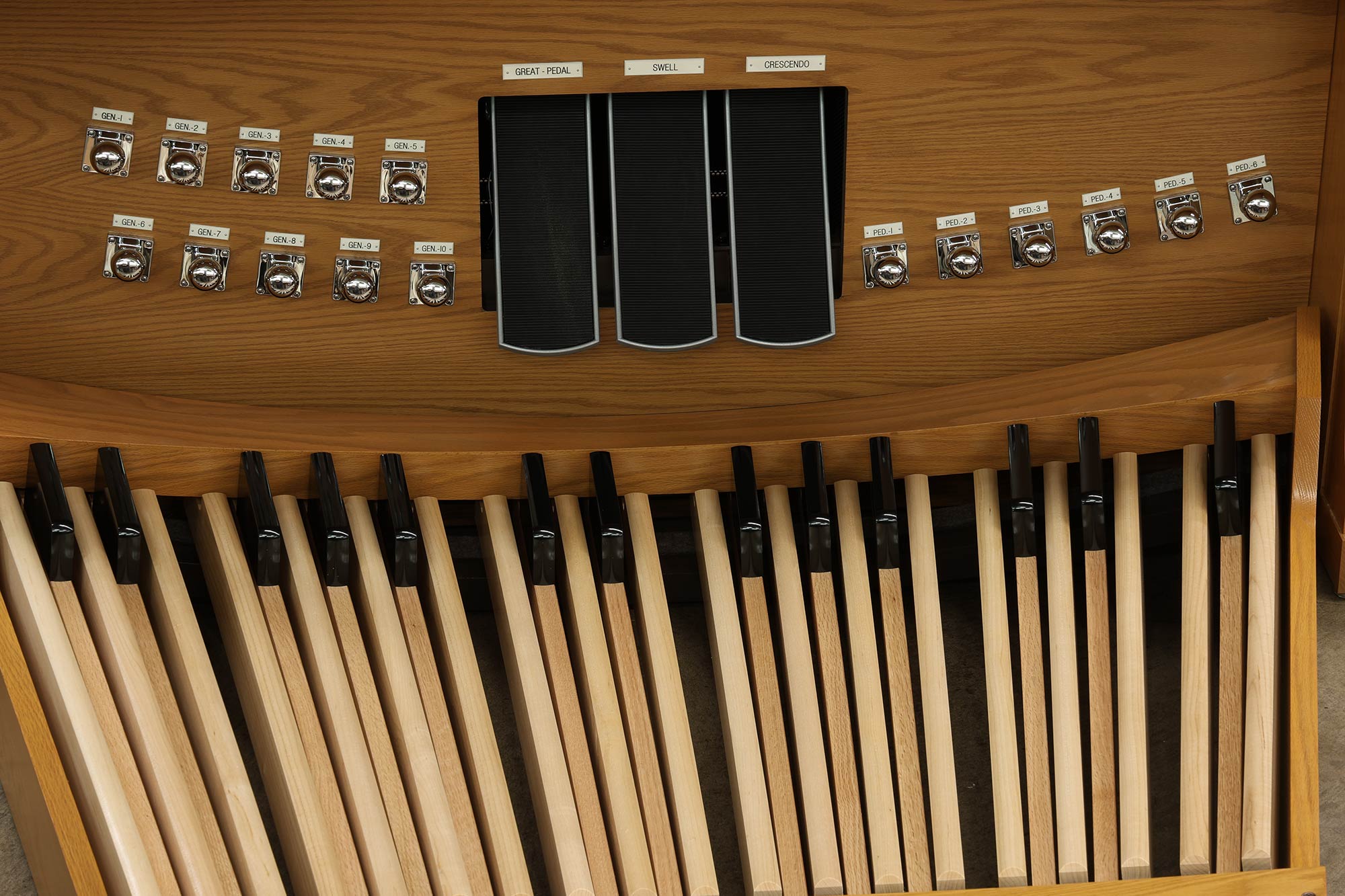 Allen 2 claviers Rochester, New York, vue 6