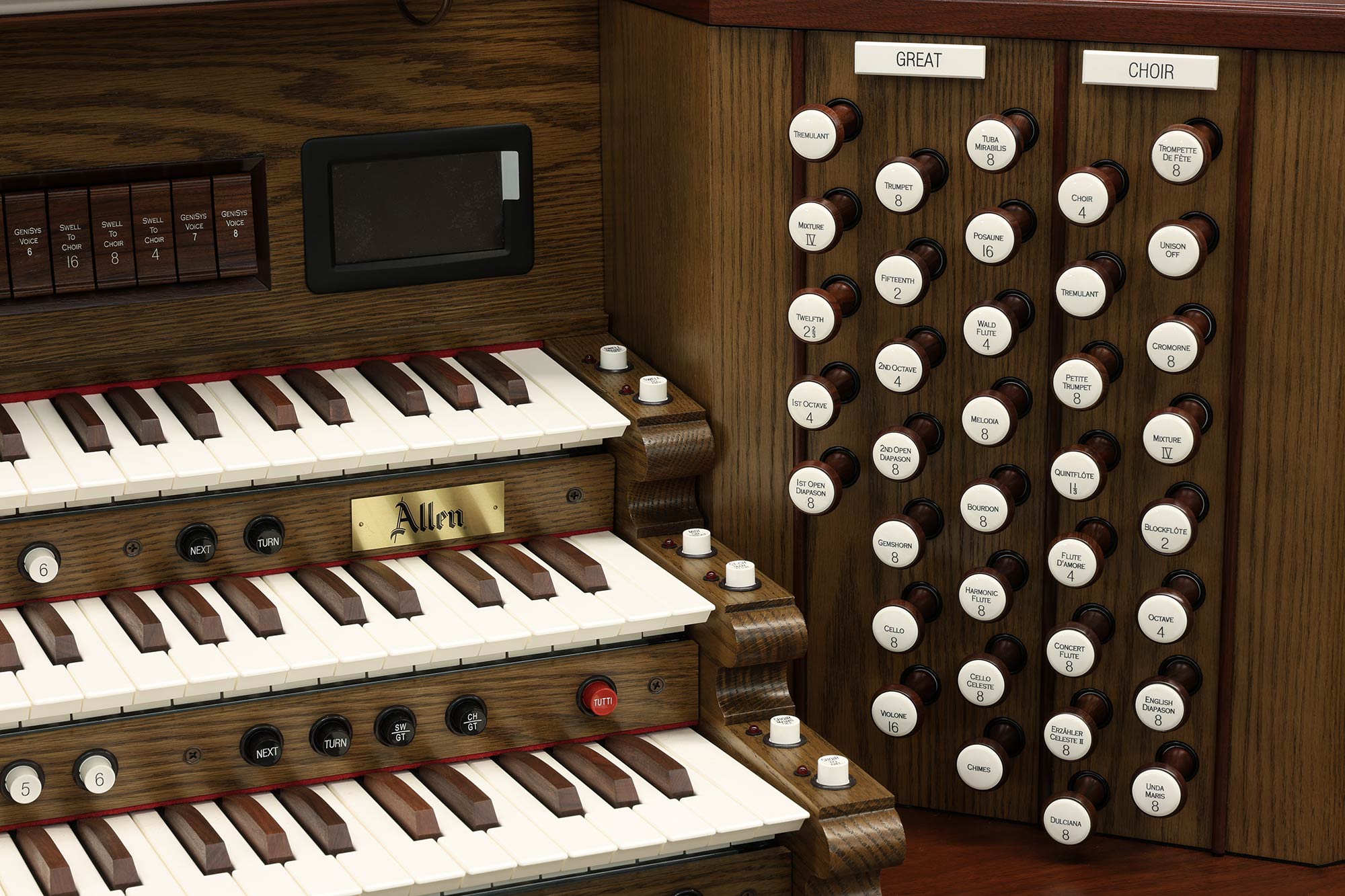 Allen 3 claviers sur mesure symphonique Vienna, Virginia, vue 4